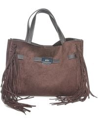 DKNY - Bryar Fringed Shoulder Bag - Lyst