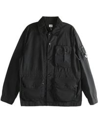 C.P. Company - Buttoned Multi-Pocket Jacket - Lyst