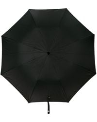 Alexander McQueen Paraguas con detalle de calavera - Negro