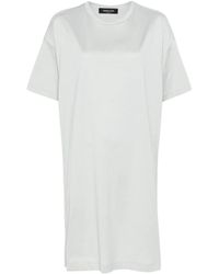 Fabiana Filippi - Round-Neck Short-Sleeve Dress - Lyst