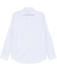 Aspesi - Striped Cotton Shirt - Lyst