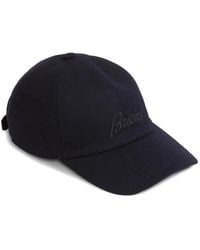 Brioni - Baseballkappe Mit Logo-Stickerei - Lyst