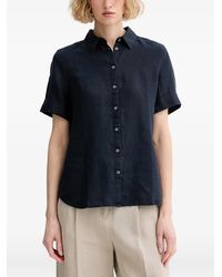 Marc O' Polo - Short-Sleeved Linen Shirt - Lyst