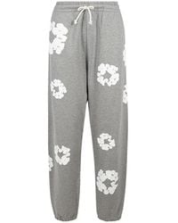 DENIM TEARS - Drawstring "Cotton Wreath" Track Pants - Lyst