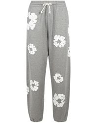 DENIM TEARS - Drawstring "Cotton Wreath" Track Pants - Lyst