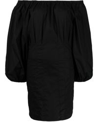 FEDERICA TOSI - Robe en coton à épaule dénudées - Lyst