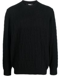 Versace - Pullover mit Zopfmuster - Lyst