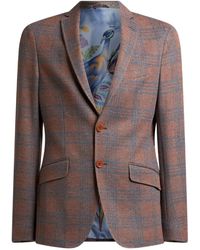 Etro - Sakko mit Prince of Wales-Karo - Lyst