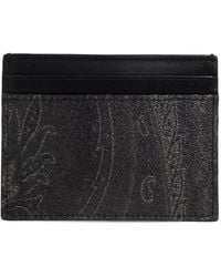 Etro - Paisley-Patterned Card Holder - Lyst