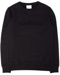 Soulland - Logic Willie Crew-Neck Sweatshirt - Lyst