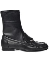 Coccinelle - Leather Penny-Slot Ankle Boots - Lyst