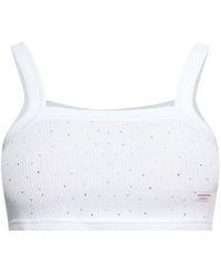 Alexander Wang - Crystal Hotfix Cami Top - Lyst