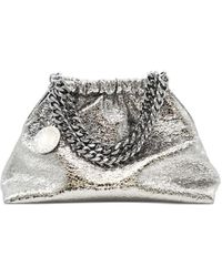 Stella McCartney - Chain-Strap Ruched Clutch Bag - Lyst