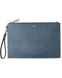 Borbonese - O.P.T. Coated Canvas Pouch - Lyst