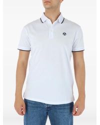 North Sails - Polo À Patch Logo - Lyst