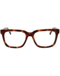 GANT - Tortoiseshell-Effect Rectangle-Frame Glasses - Lyst