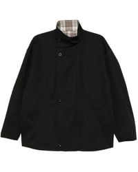 CROQUIS - Giacca Con Design A Inserti E Cappuccio - Lyst