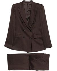 Tagliatore - Tailleur À Veste À Boutonnière Croisée - Lyst