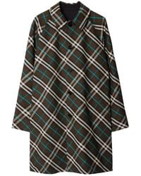 Burberry - Manteau Réversible À Motif Nova Check - Lyst