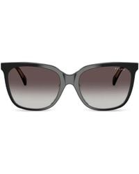Polo Ralph Lauren - Logo-Print Square-Frame Sunglasses - Lyst