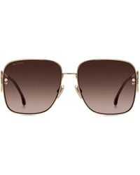 Etro - Metal Paisley Sunglasses - Lyst