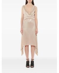 Givenchy - Technical Pleated Midi Dress - Lyst