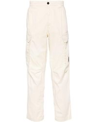 C.P. Company - Stretch-cotton Tapered Cargo Trousers - Lyst