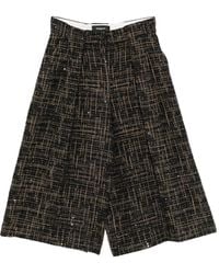 Rochas - Pantalones a cuadros con lentejuelas - Lyst