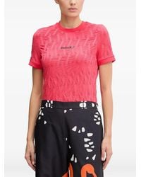 Sportalm - Textured Logo-Plaque T-Shirt - Lyst