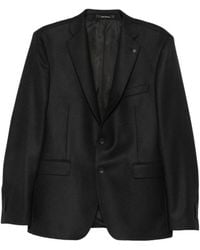 Tagliatore - Veste Boutonnée À Revers Crantés - Lyst