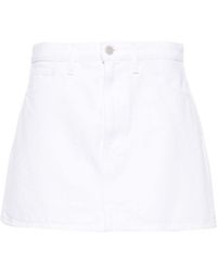 3x1 - A-line Denim Miniskirt - Lyst
