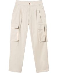 Twinset - Asymmetric Cargo Pockets Trousers - Lyst