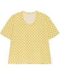 Maliparmi - Geometric Round-Neck T-Shirt - Lyst
