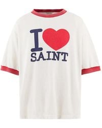 SAINT Mxxxxxx - Graphic-Print Ringer T-Shirt - Lyst