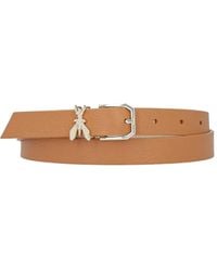 Patrizia Pepe - Charm-Detail Leather Belt - Lyst