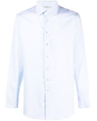 Etro - Patterned Jacquard Cotton Shirt - Lyst