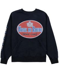 Rhude - Hotel De Monte-Carlo Graphic Sweatshirt - Lyst