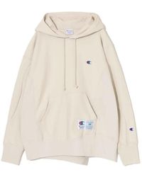 Undercover - X Champion Hoodie Mit Logo-Patch - Lyst