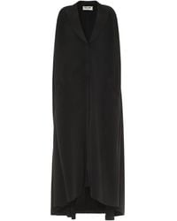 Alberta Ferretti - Mantella Con Revers - Lyst