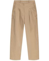 Lacoste - Pleated Trousers - Lyst