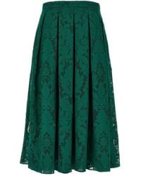 Max Mara - Gonna Midi Ampezzo - Lyst