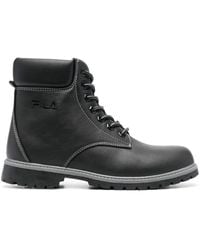 Fila - Maverick Lace-Up Boots - Lyst