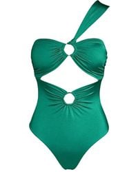 SOFIA ERHAN - Bañador con detalle de anilla - Lyst