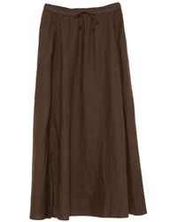 Closed - Drawstring Maxi Skirt - Lyst