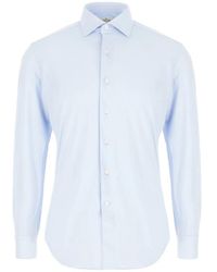 Alessandro Gherardi - Spread-Collar Button-Up Shirt - Lyst