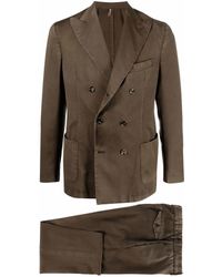 Dell'Oglio - Double-Breasted Wool Suit - Lyst