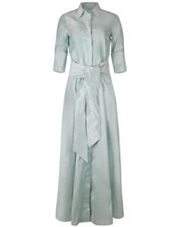 Sara Roka - Marysu Tie-Waist Shirt Dress - Lyst