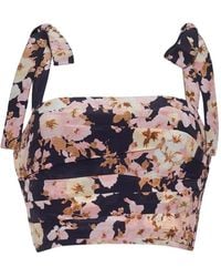 Cara Cara - Daria Floral-Print Tie-Strap Top - Lyst