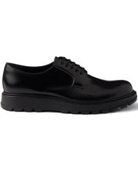 Prada - レザー ダービーシューズ - Lyst