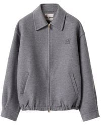 Miu Miu - Wool-Cashmere Shirt Jacket - Lyst